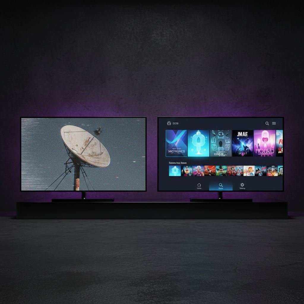 المقارنات - IPTV الذكي مقابل OSN+ وbeIN: المقارنة الواقعية للخليج 2026